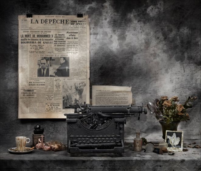 Le bureau du journaliste